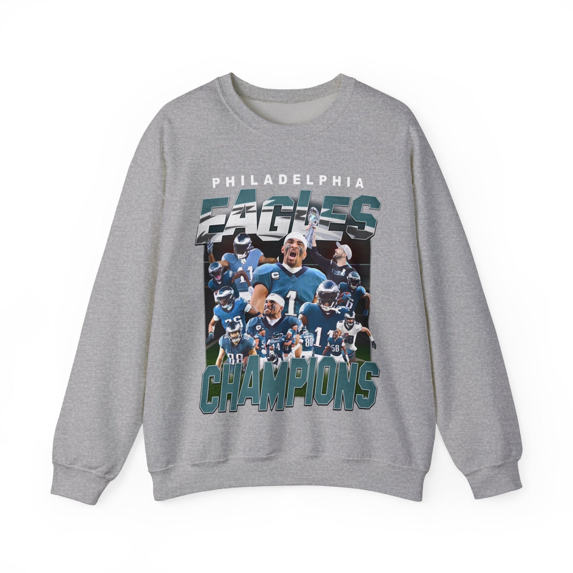 Philadelphia Eagles Super Bowl LIX Champions Crewneck - VFtees