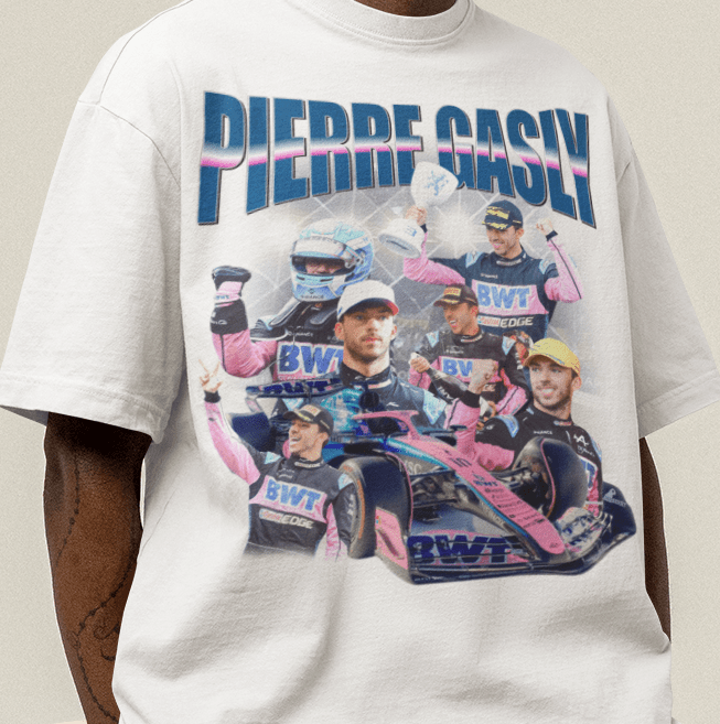 Pierre Gasly F1 Alpine Graphic Tee - VFtees