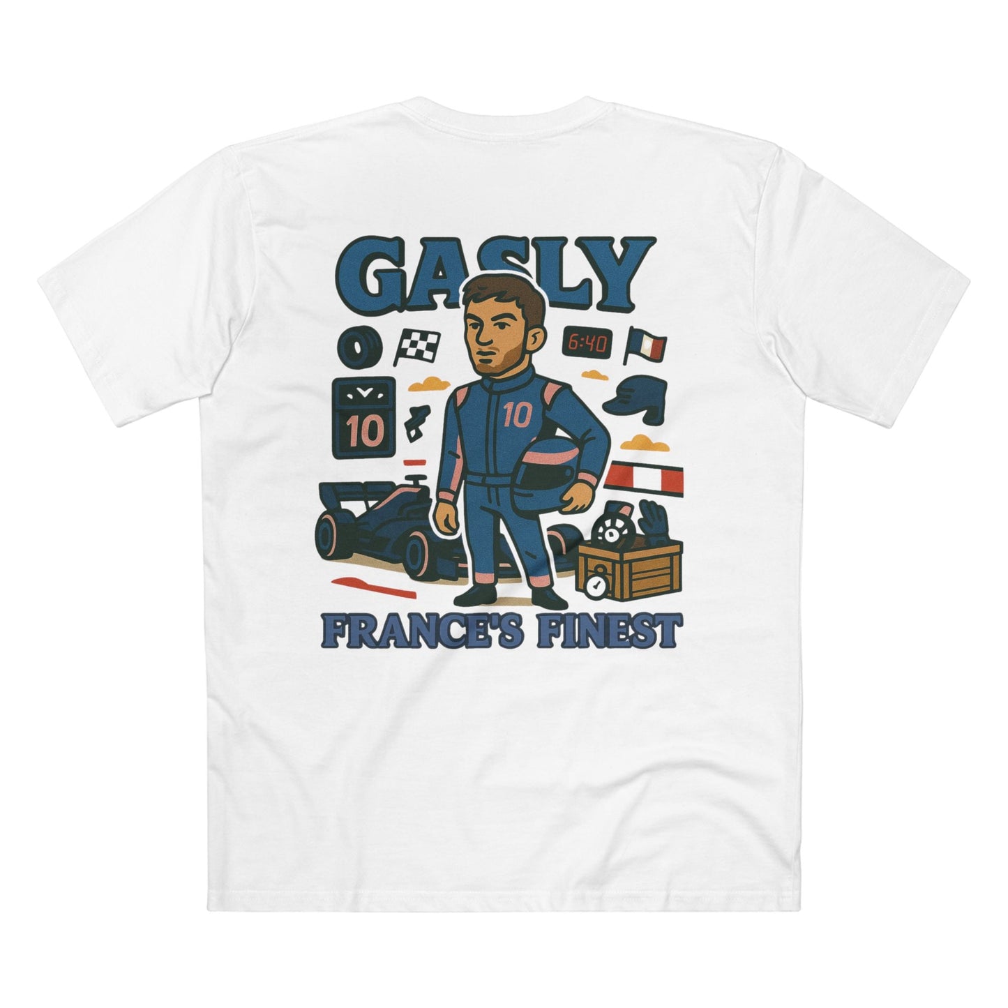 Pierre Gasly F1 Tee - Alpine Grand Prix Edition - VFtees