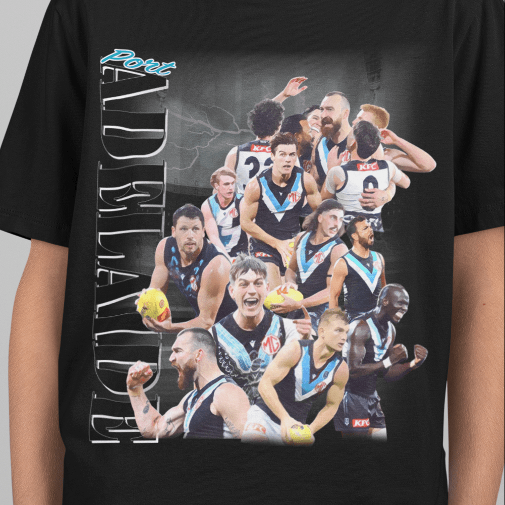 Port Adelaide AFL Graphic Tee (Kids) - VFtees