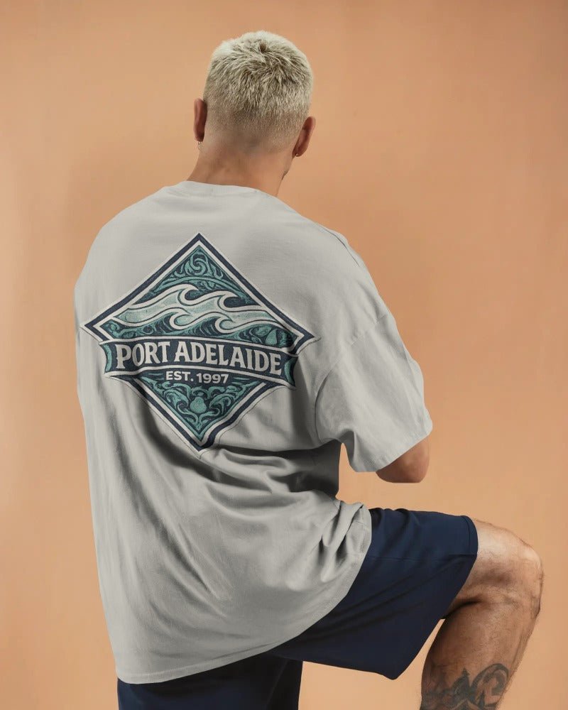 Port Adelaide Football Wave Tee - VFtees
