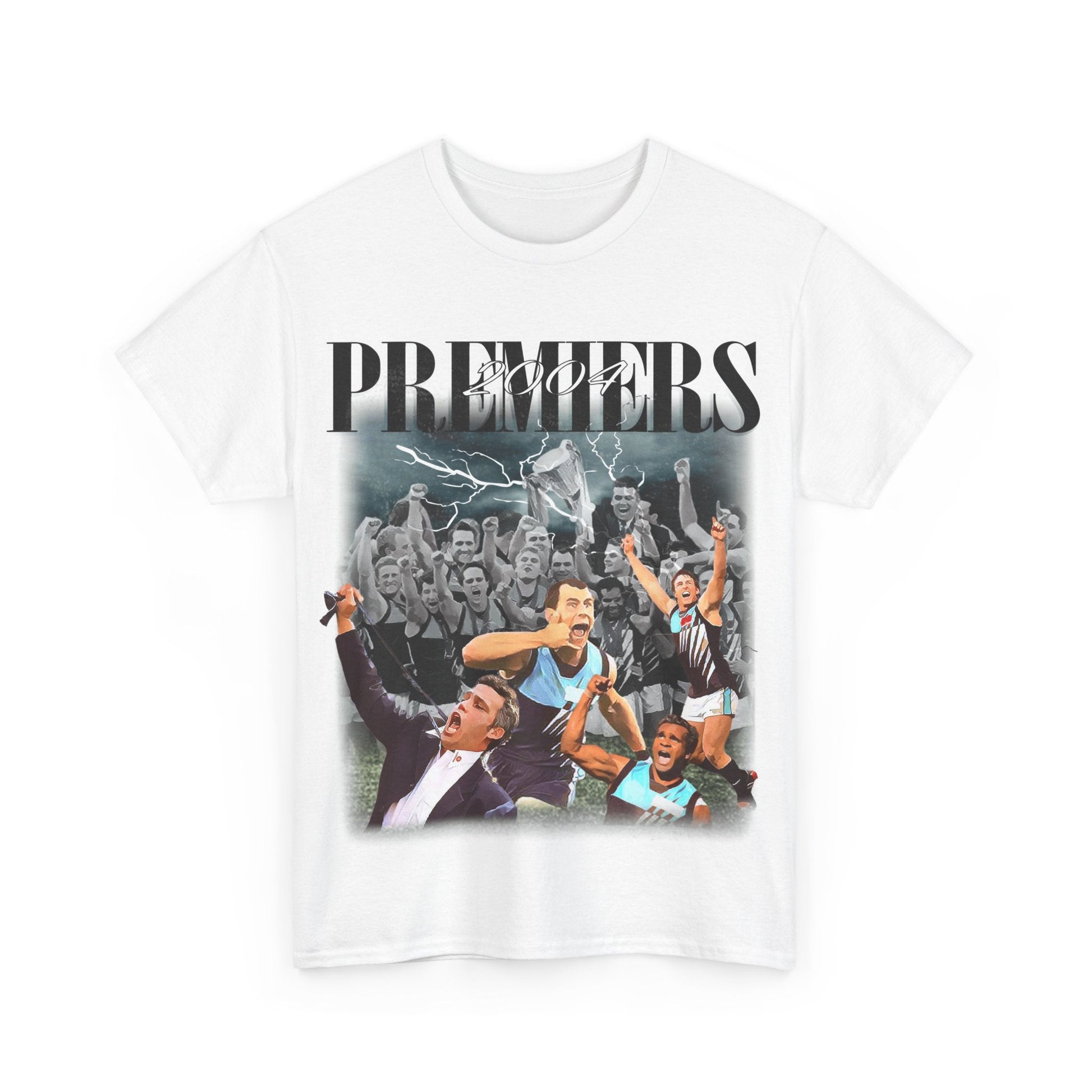 Port Adelaide Premiers 2004 Vintage AFL T-shirt - VFtees