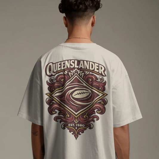 Queenslander League Wave Tee - VFtees