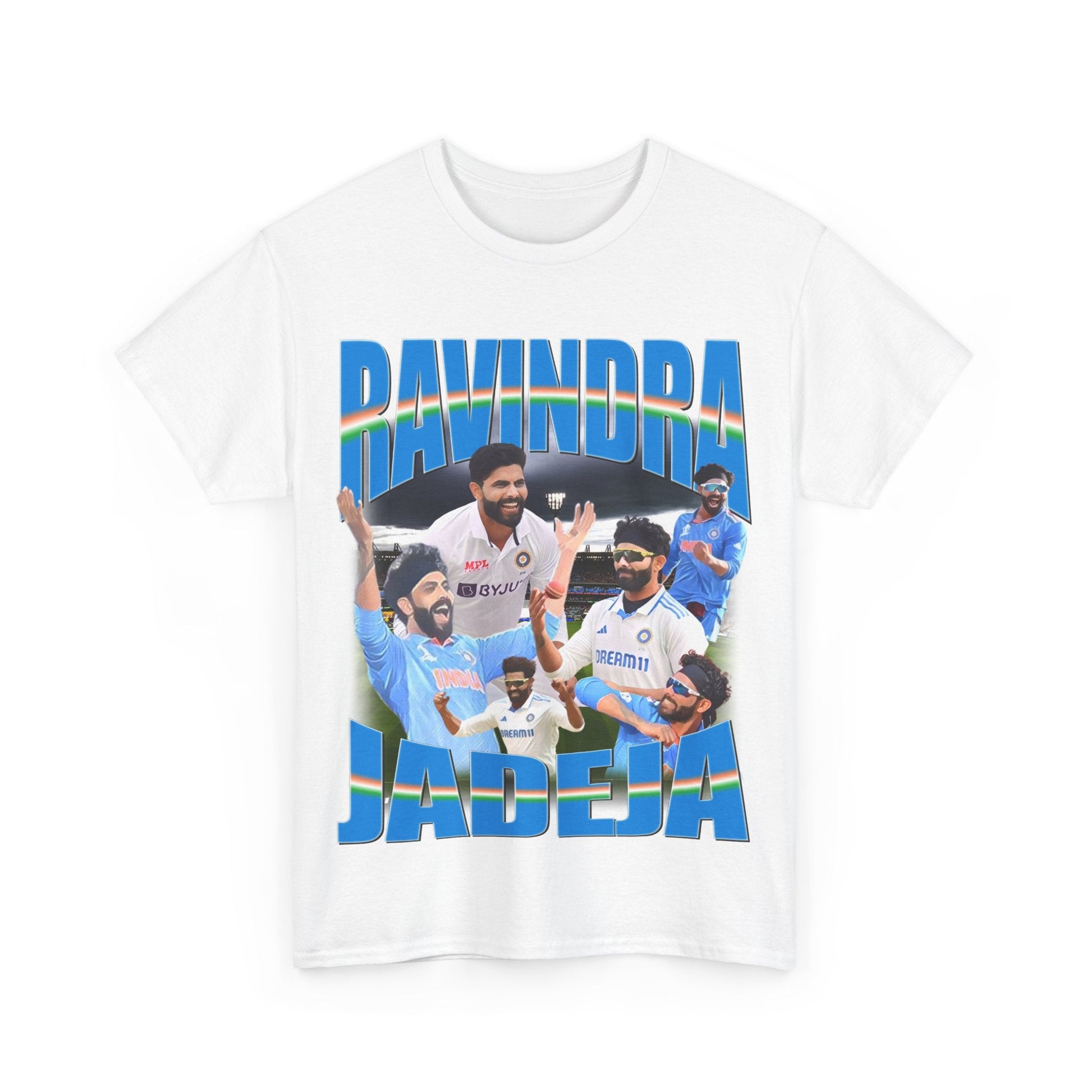 Ravindra Jadeja Indian Cricket Graphic Tee - VFtees