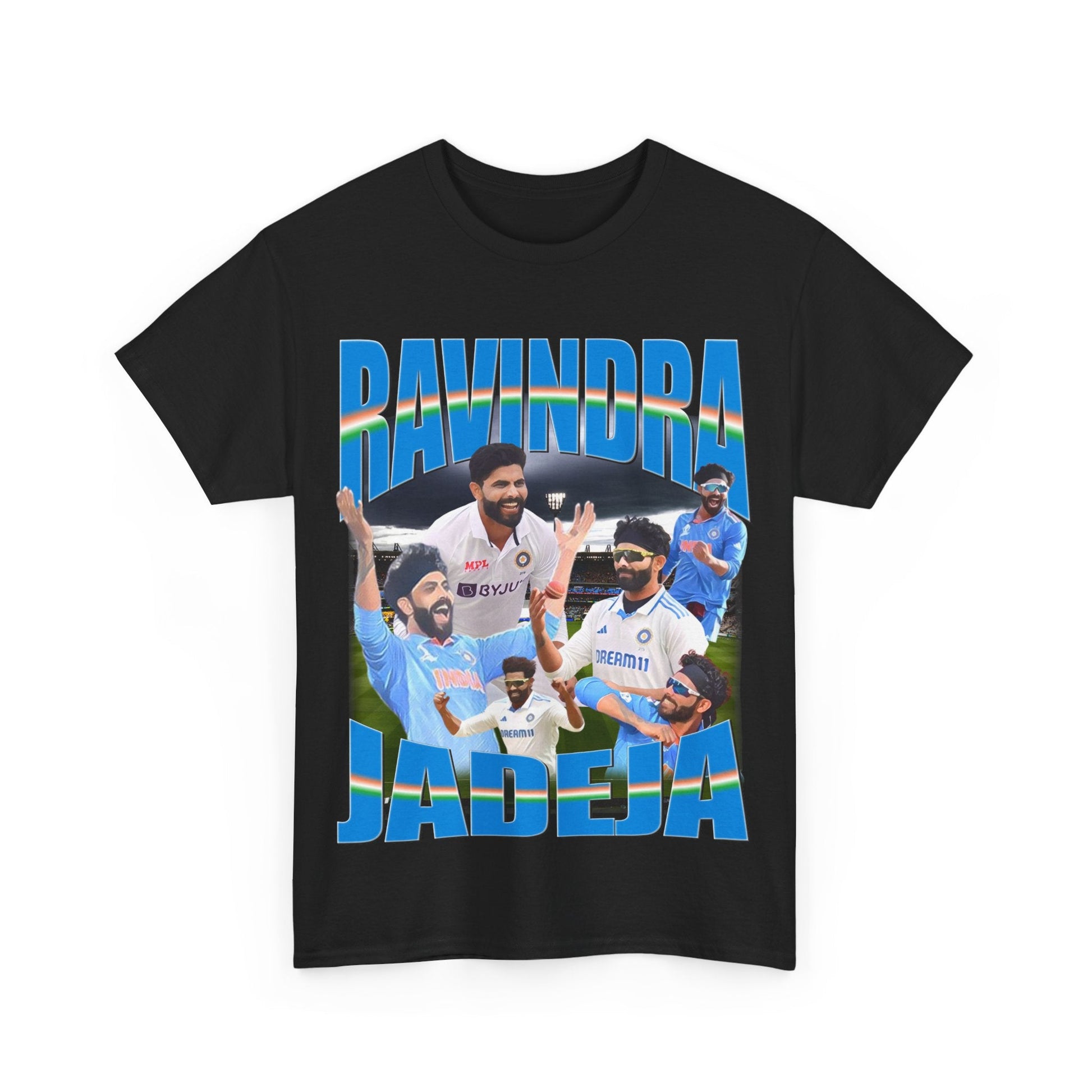 Ravindra Jadeja Indian Cricket Graphic Tee - VFtees