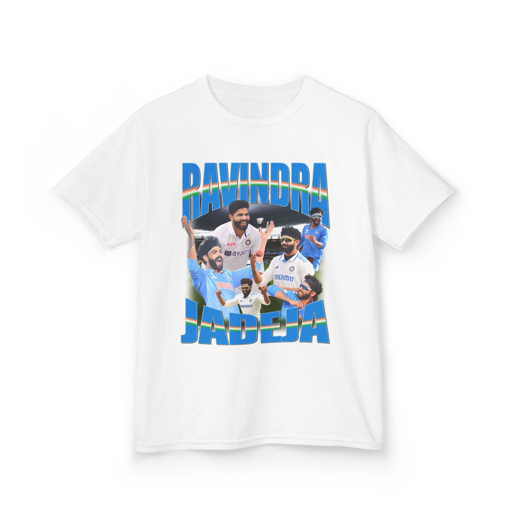 Ravindra Jadeja Indian Cricket Graphic Tee (Kids) - VFtees
