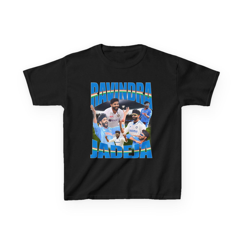 Ravindra Jadeja Indian Cricket Graphic Tee (Kids) - VFtees