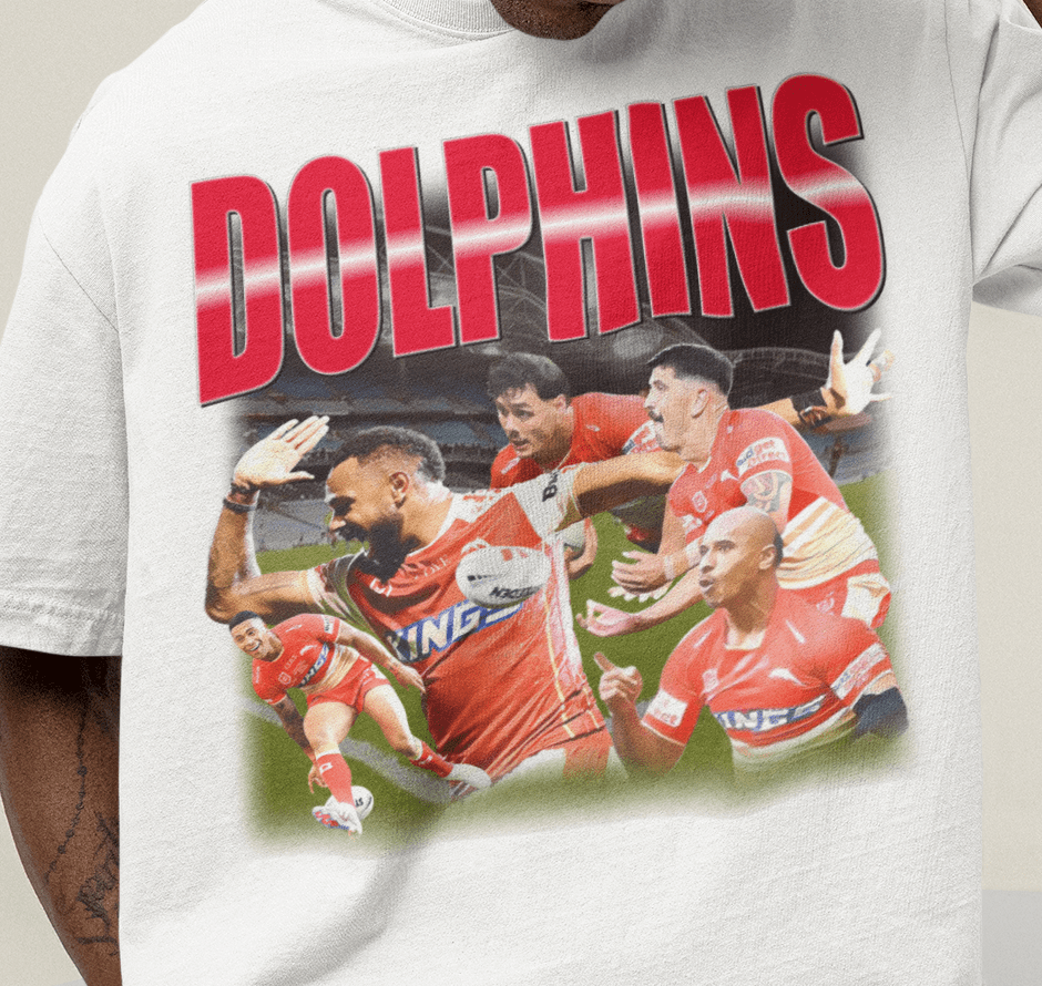 Redcliffe Dolphins NRL Team Tee - VFtees