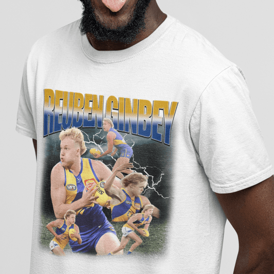 Reuben Ginbey AFL Graphic Tee - VFtees