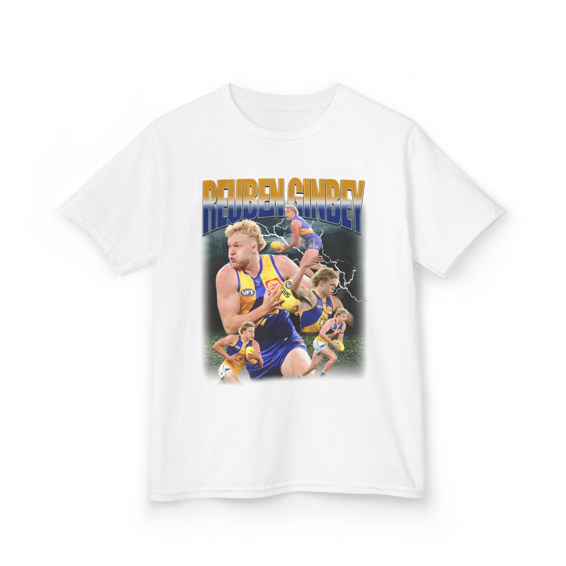 Reuben Ginbey AFL Graphic Tee (Kids) - VFtees