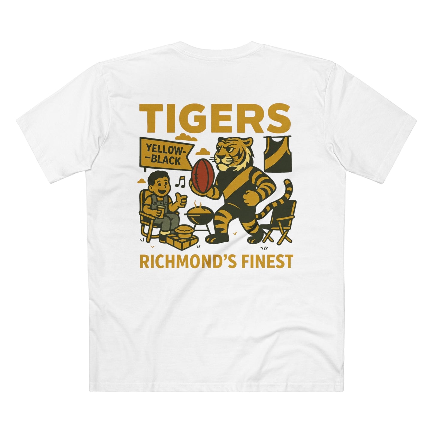 Richmond Footy Tee - Tigers Club Series - VFtees