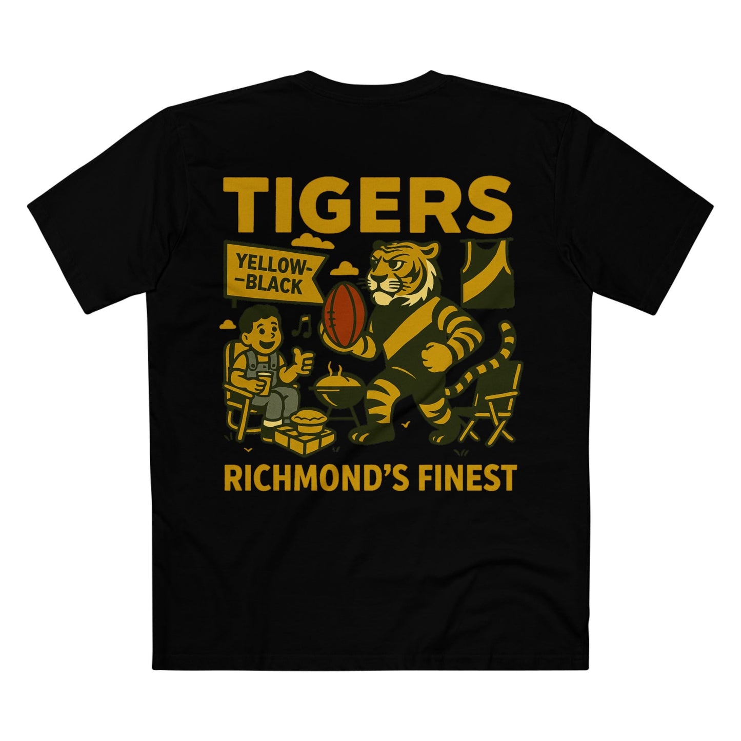 Richmond Footy Tee - Tigers Club Series - VFtees