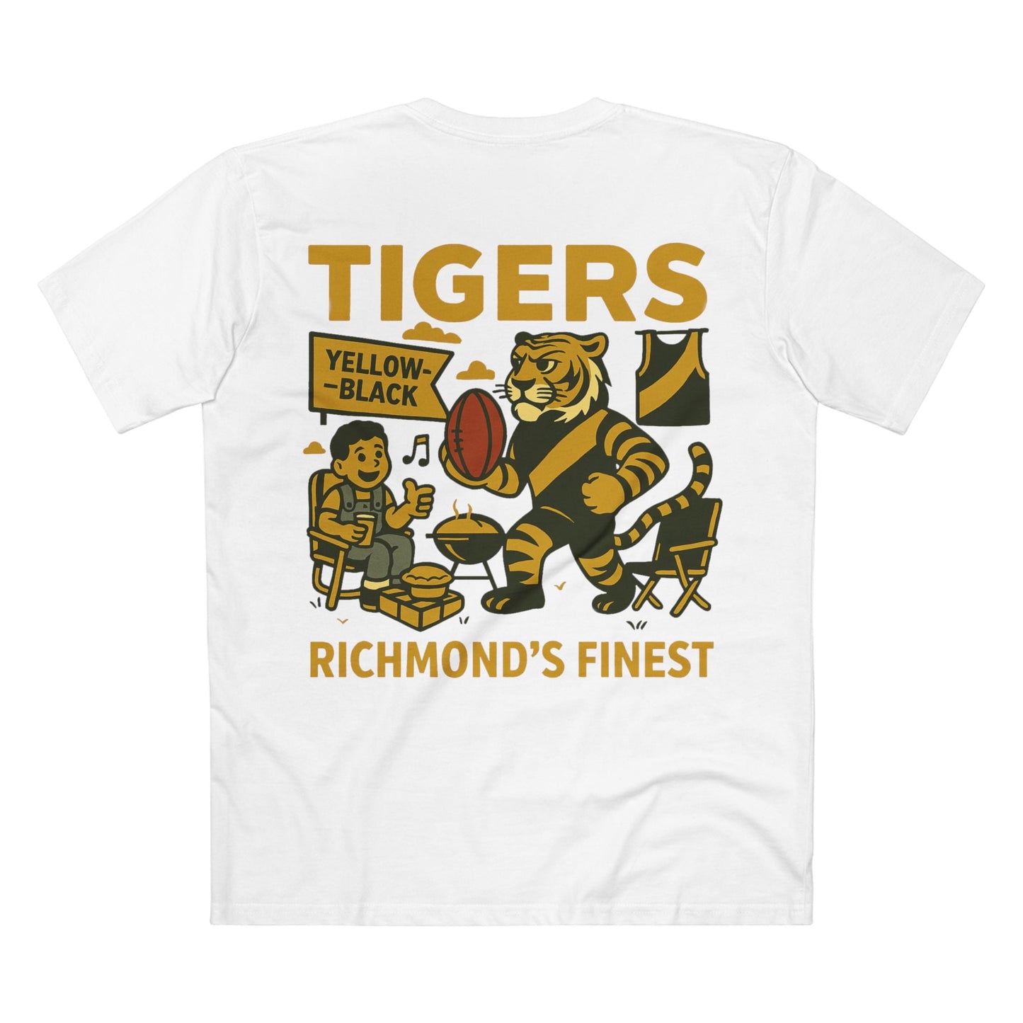 Richmond Footy Tee - Tigers Club Series - VFtees