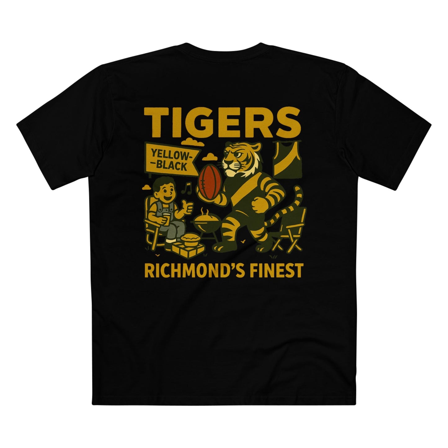 Richmond Footy Tee - Tigers Club Series - VFtees