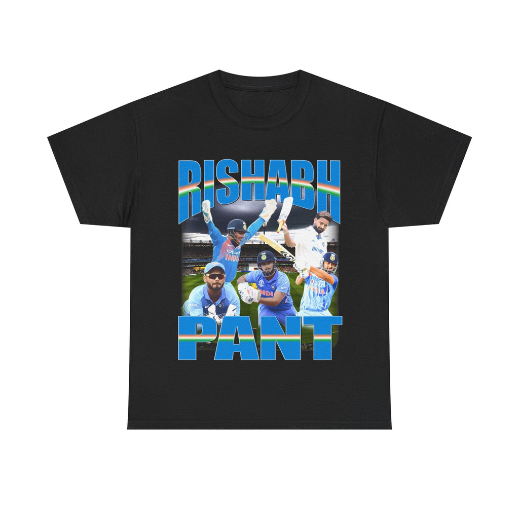 Rishabh Pant Indian Cricket Graphic Tee - VFtees