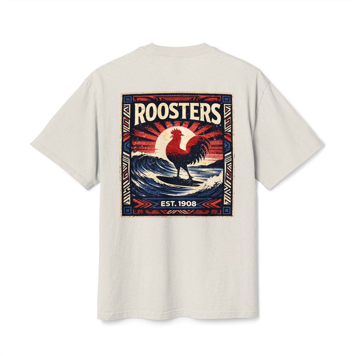 Roosters League Wave Tee - VFtees