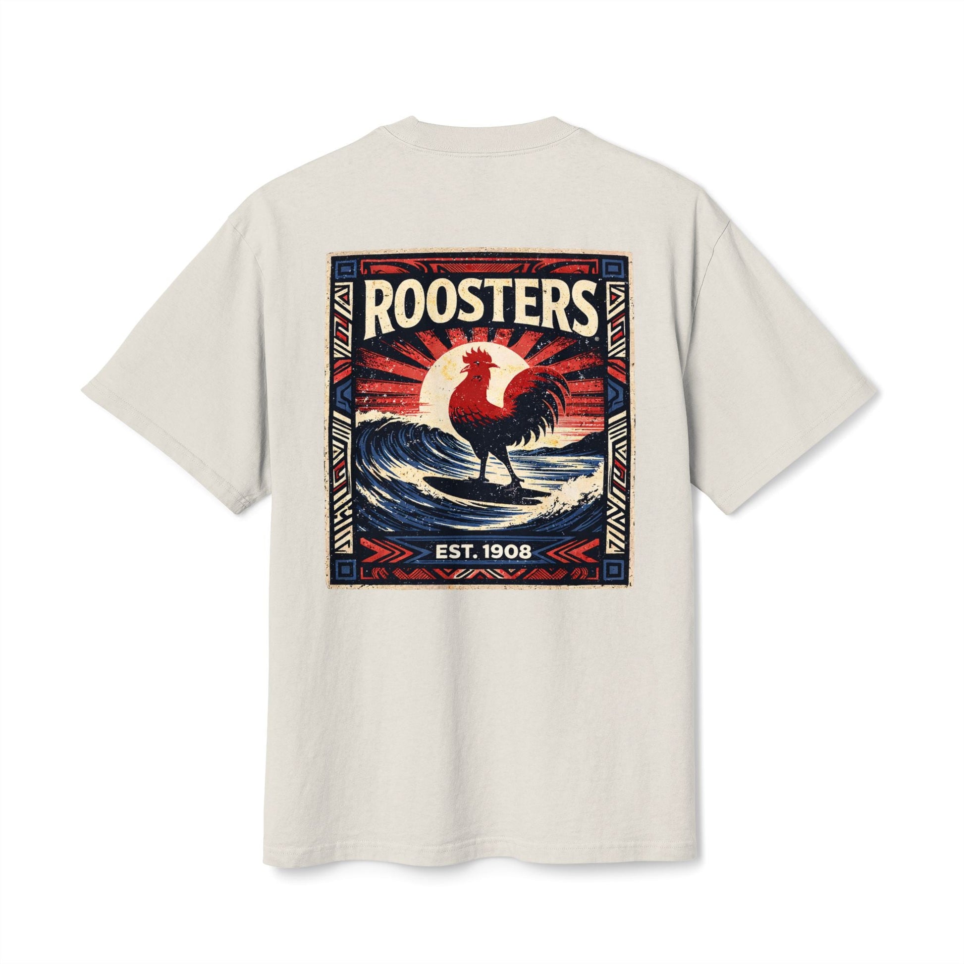 Roosters League Wave Tee - VFtees