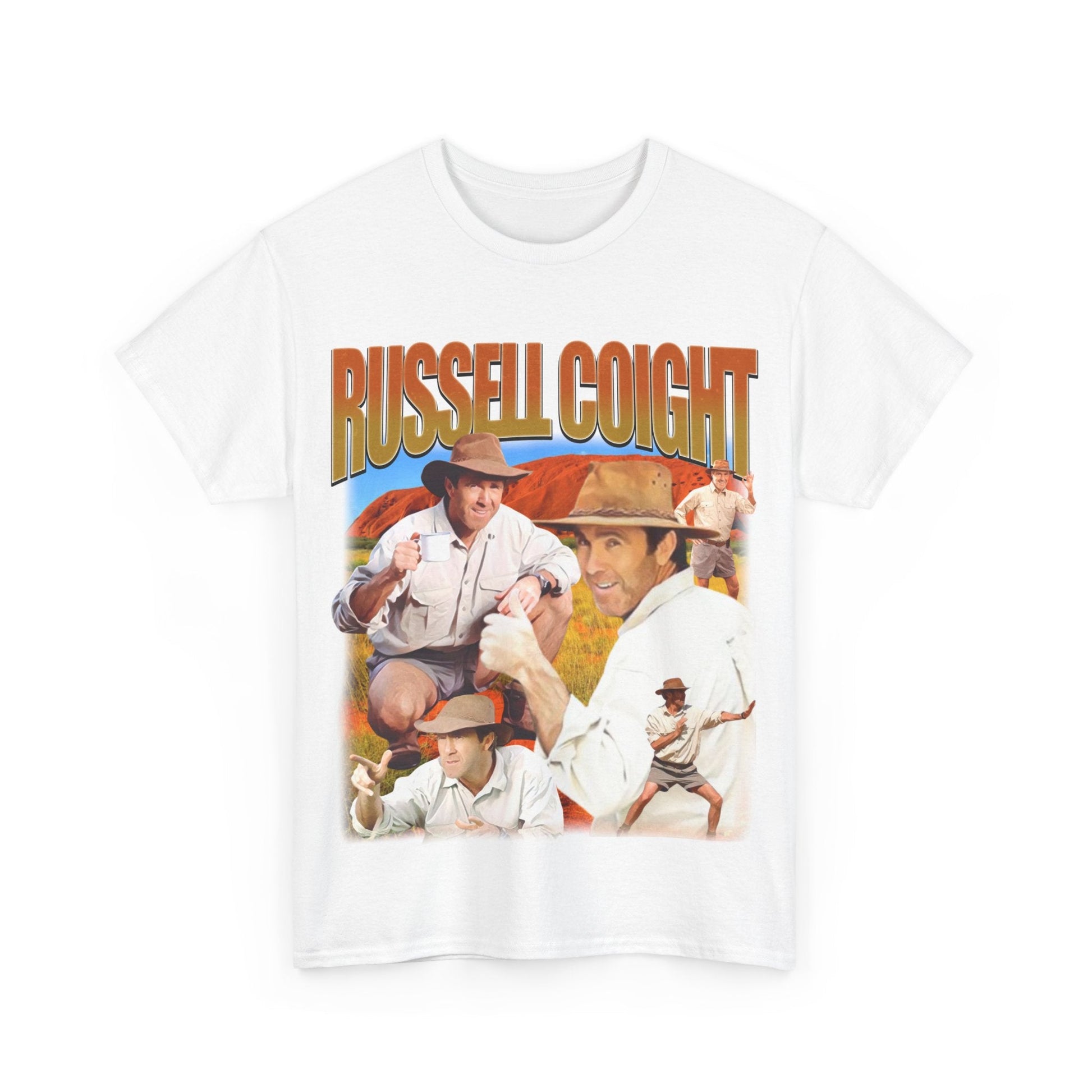 Russel Coight All Aussie Adventures Graphic Tee - VFtees