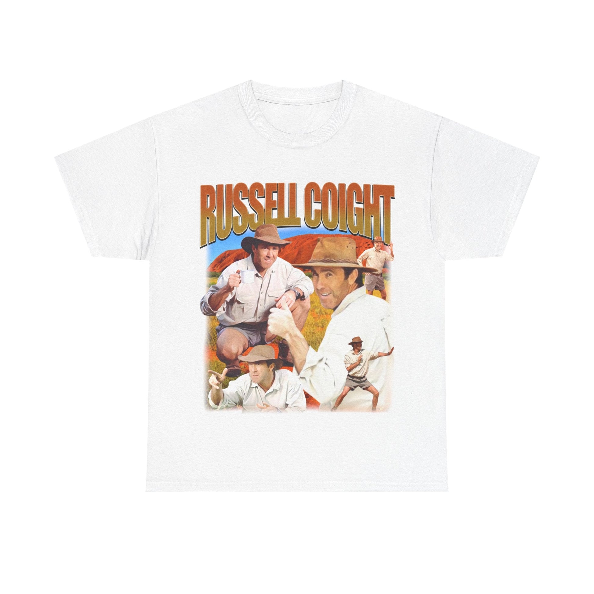 Russel Coight All Aussie Adventures Graphic Tee - VFtees