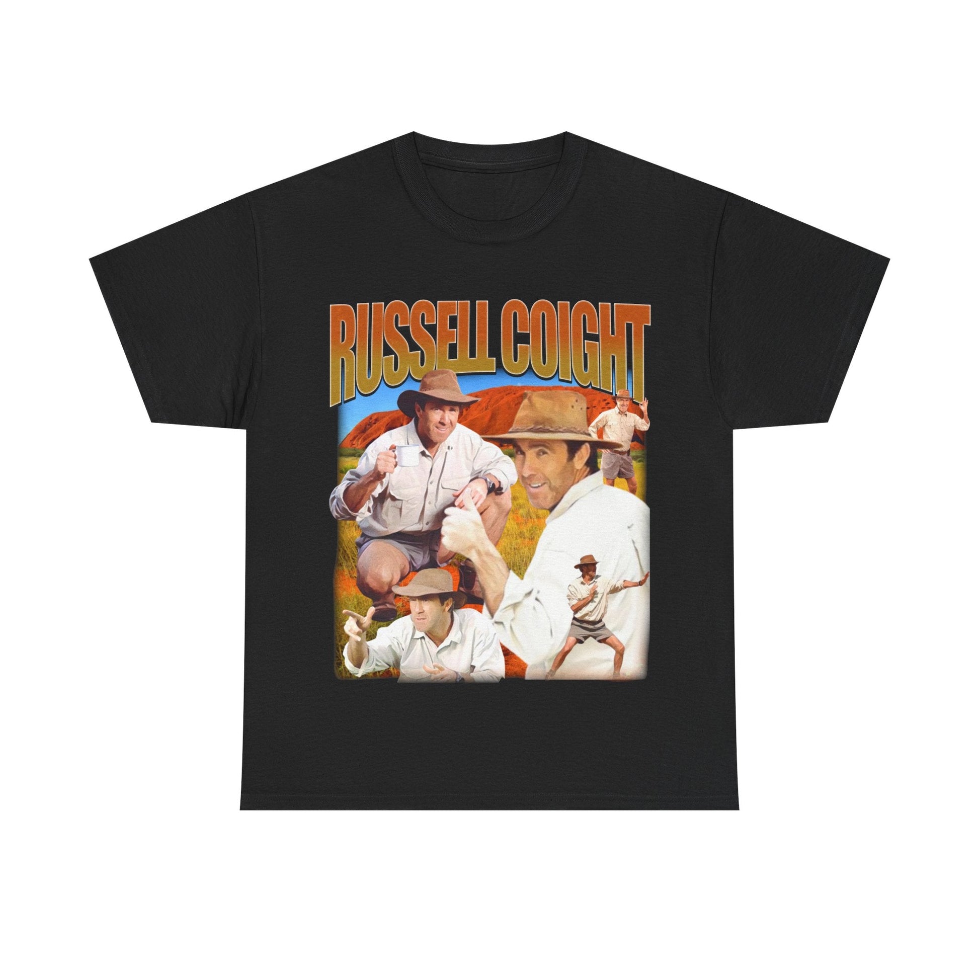 Russel Coight All Aussie Adventures Graphic Tee - VFtees