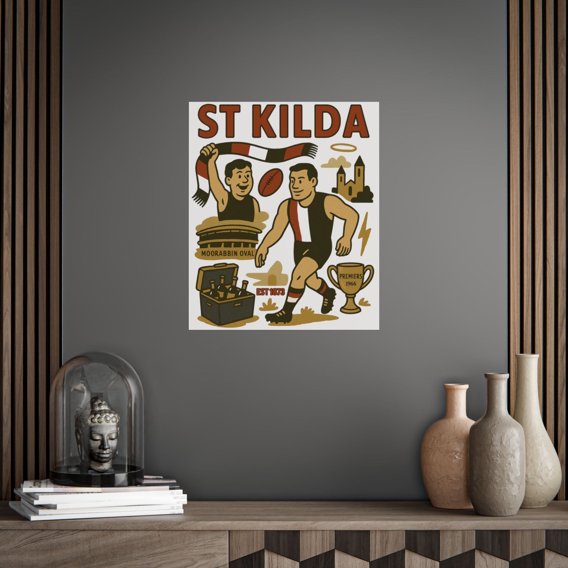 Saints Vintage Wall Art (Limited Release) - VFtees