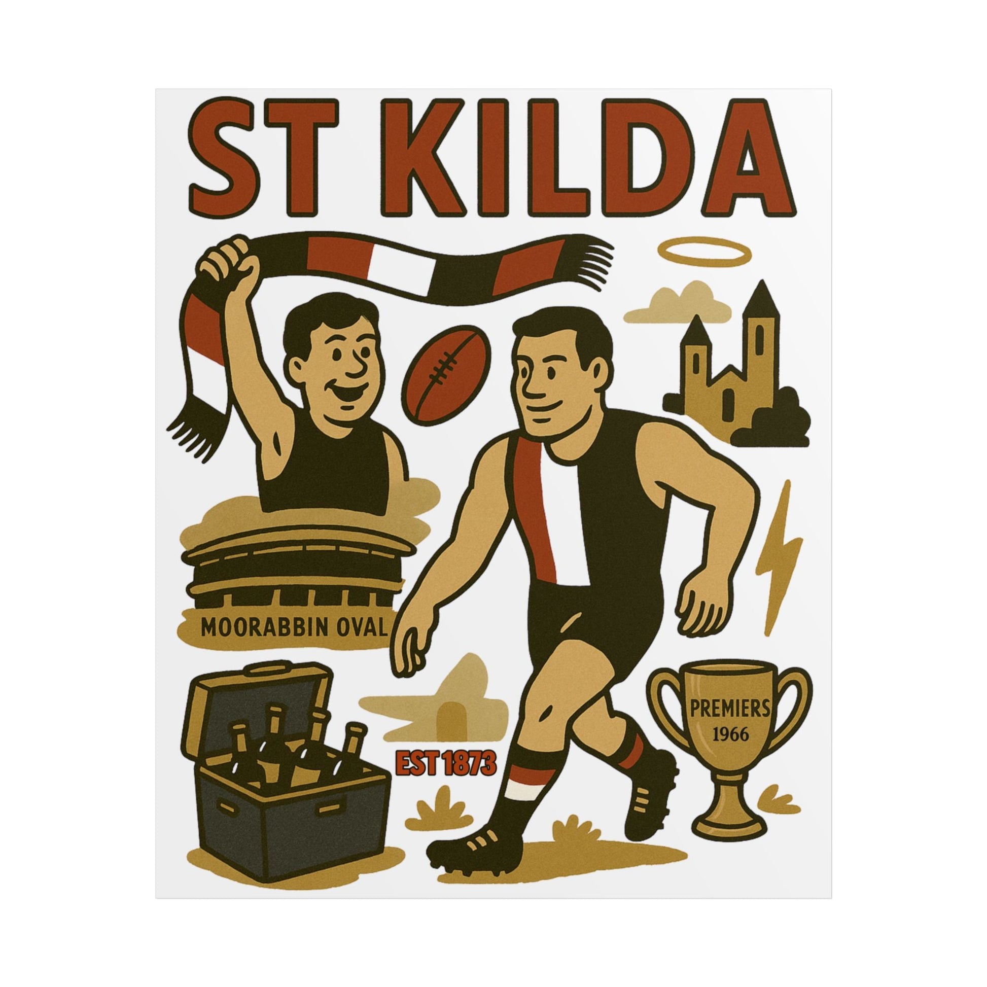 Saints Vintage Wall Art (Limited Release) - VFtees