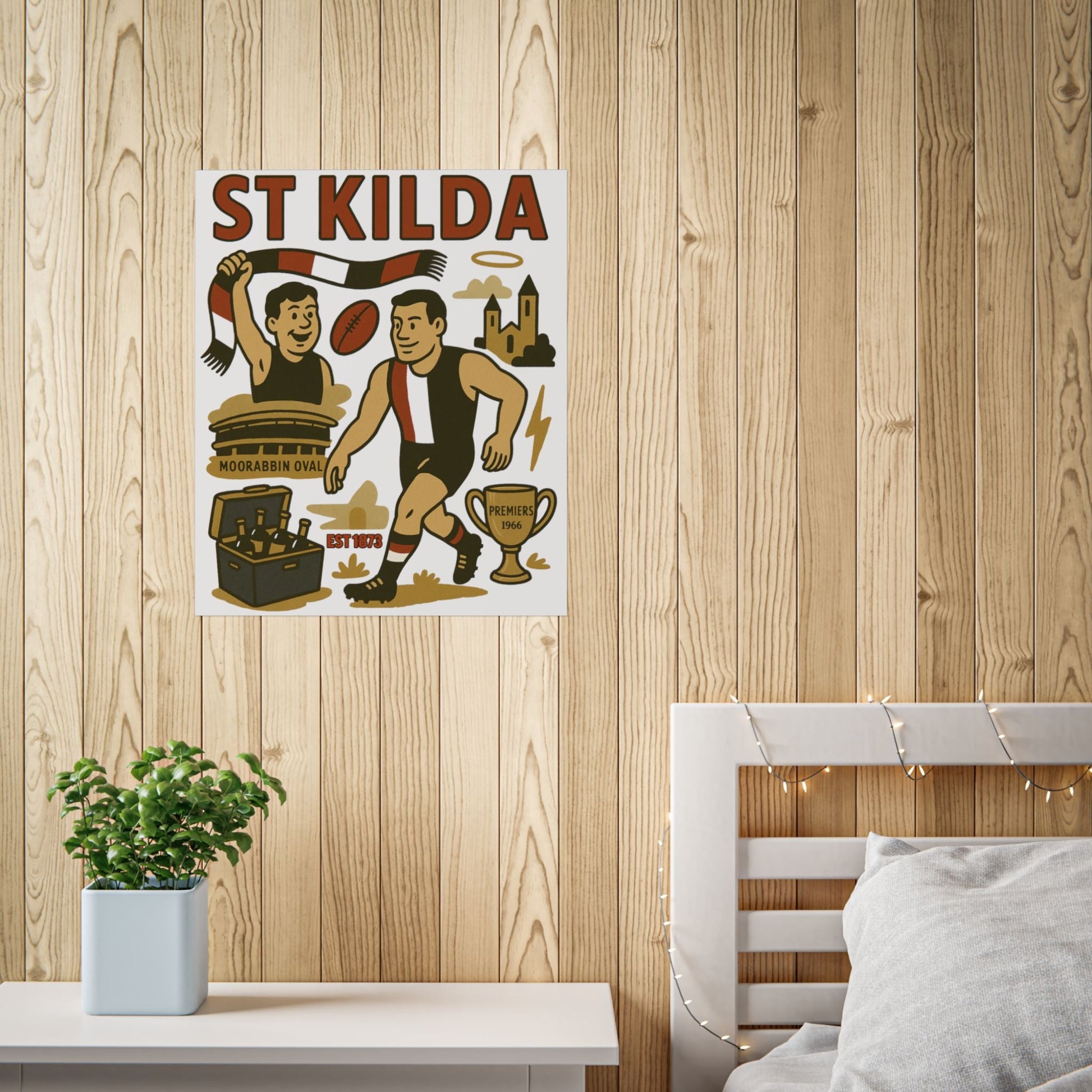 Saints Vintage Wall Art (Limited Release) - VFtees