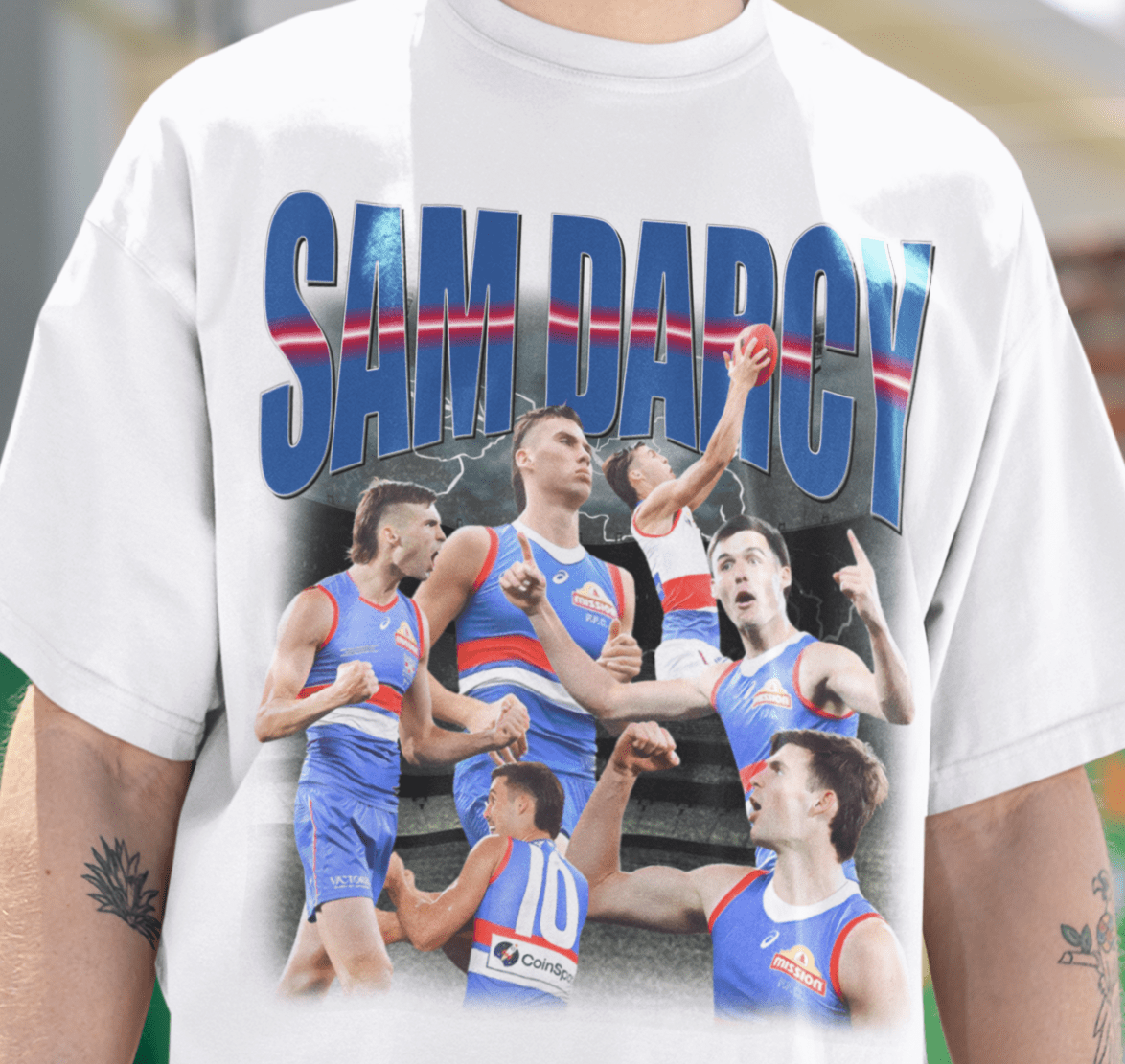Sam Darcy AFL Graphic Tee - VFtees