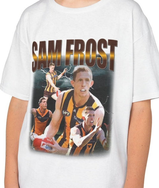 Sam Frost AFL Graphic Tee (Kids) - VFtees