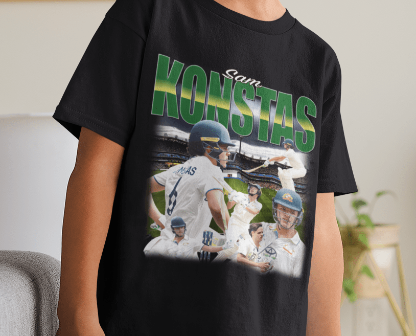 Sam Konstas Australian Cricket Graphic Tee (Kids) - VFtees