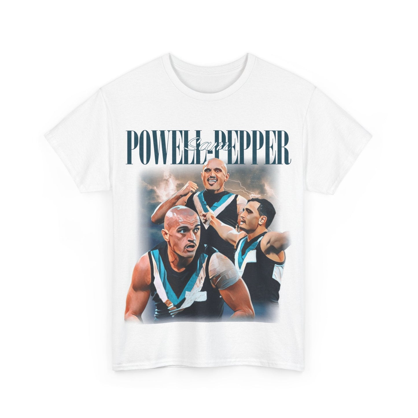 Sam Powell - Pepper AFl Graphic Tee - VFtees