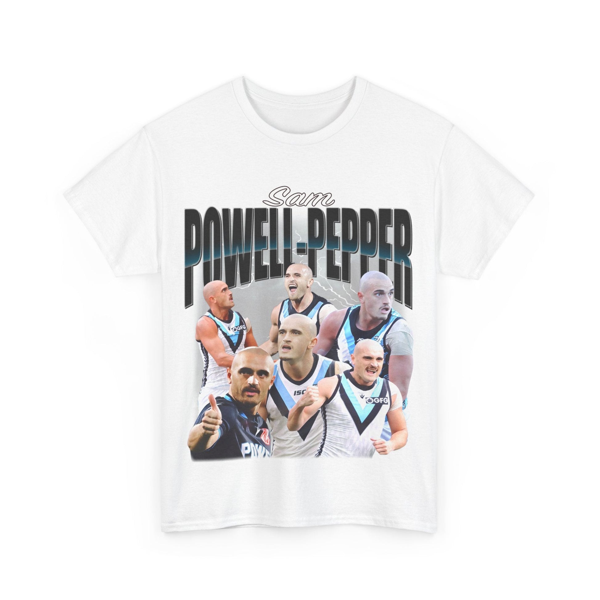 Sam Powell - Pepper Footy Graphic Tee - VFtees