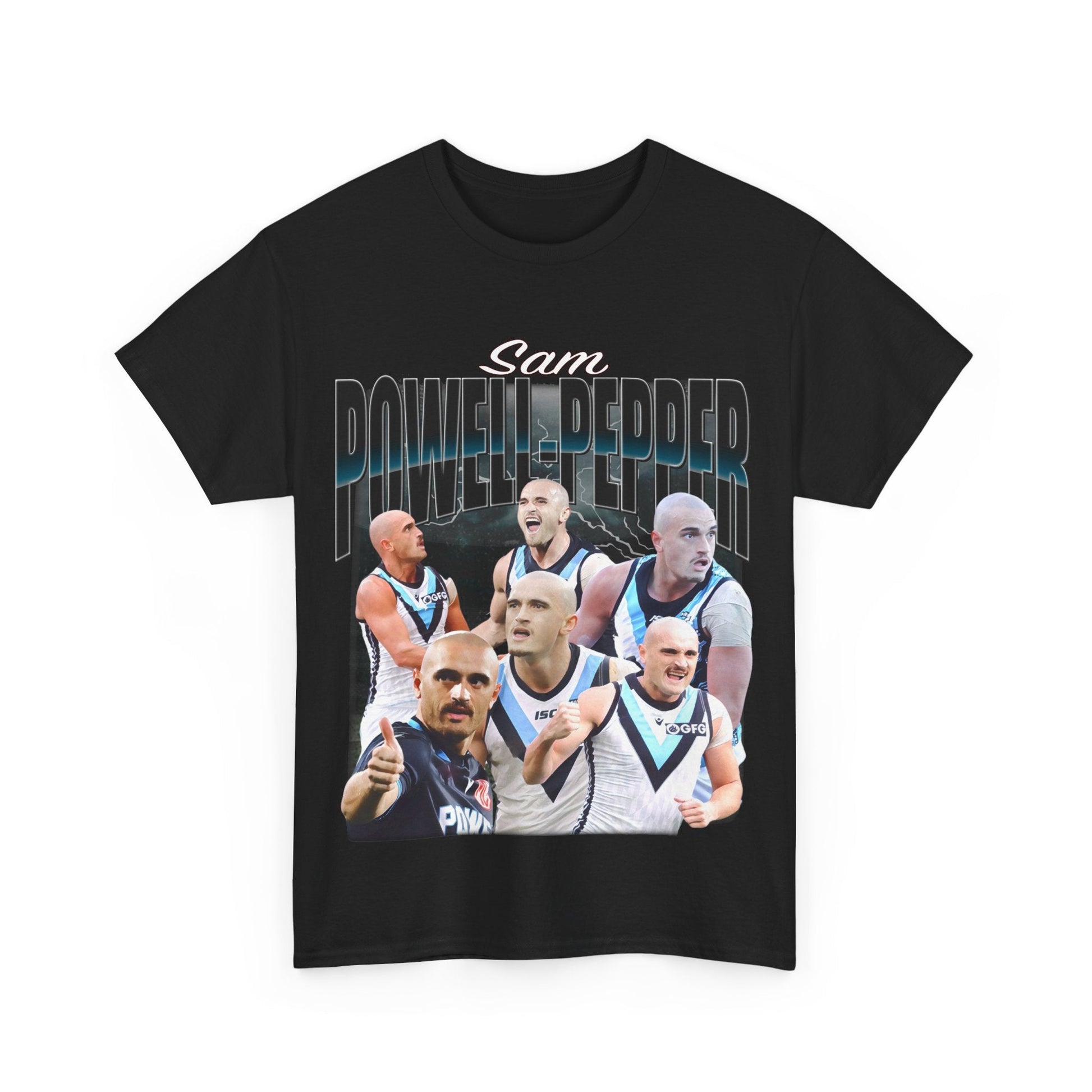 Sam Powell - Pepper Footy Graphic Tee - VFtees
