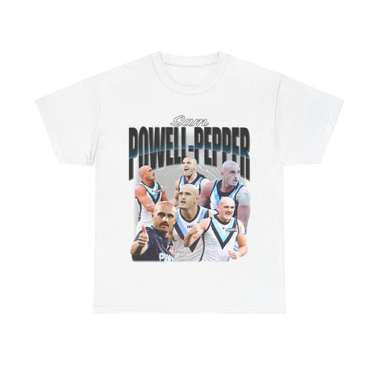 Sam Powell - Pepper Footy Graphic Tee - VFtees