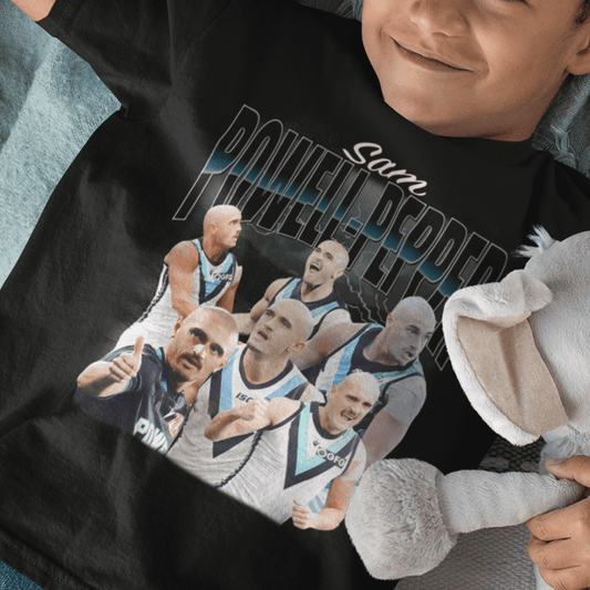 Sam Powell - Pepper Footy Graphic Tee (Kids) - VFtees