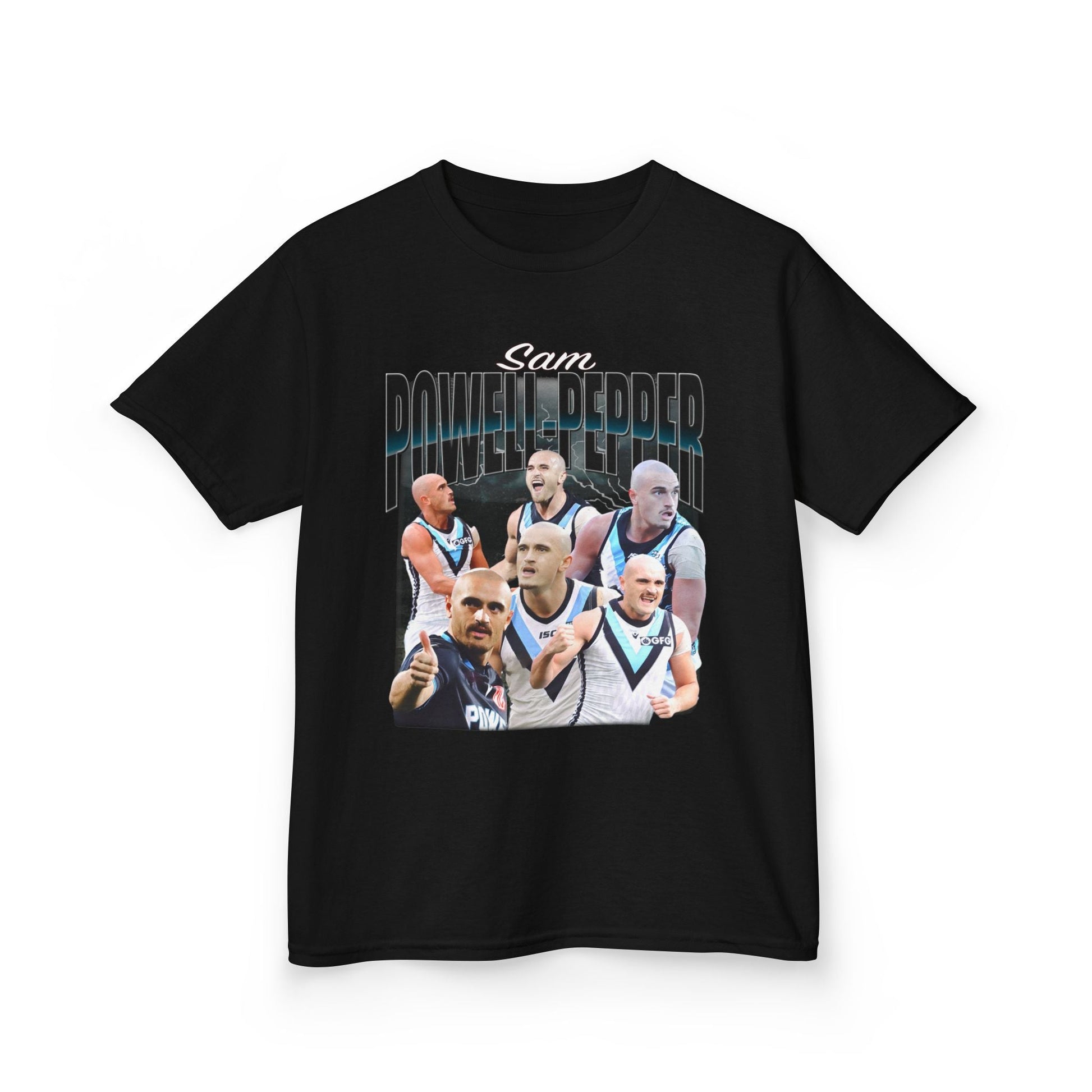 Sam Powell - Pepper Footy Graphic Tee (Kids) - VFtees