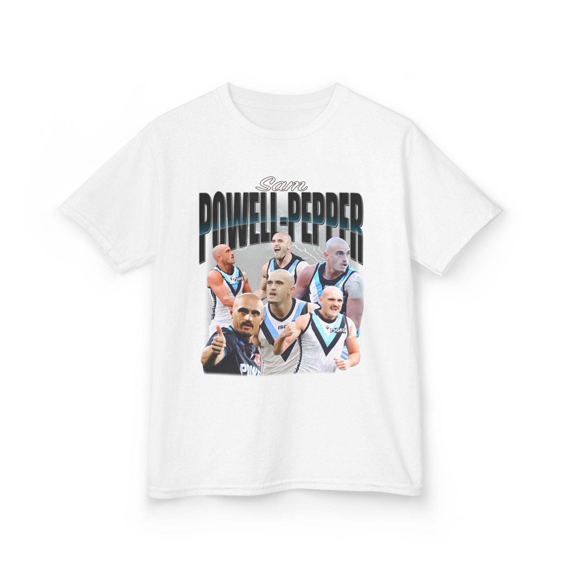 Sam Powell - Pepper Footy Graphic Tee (Kids) - VFtees