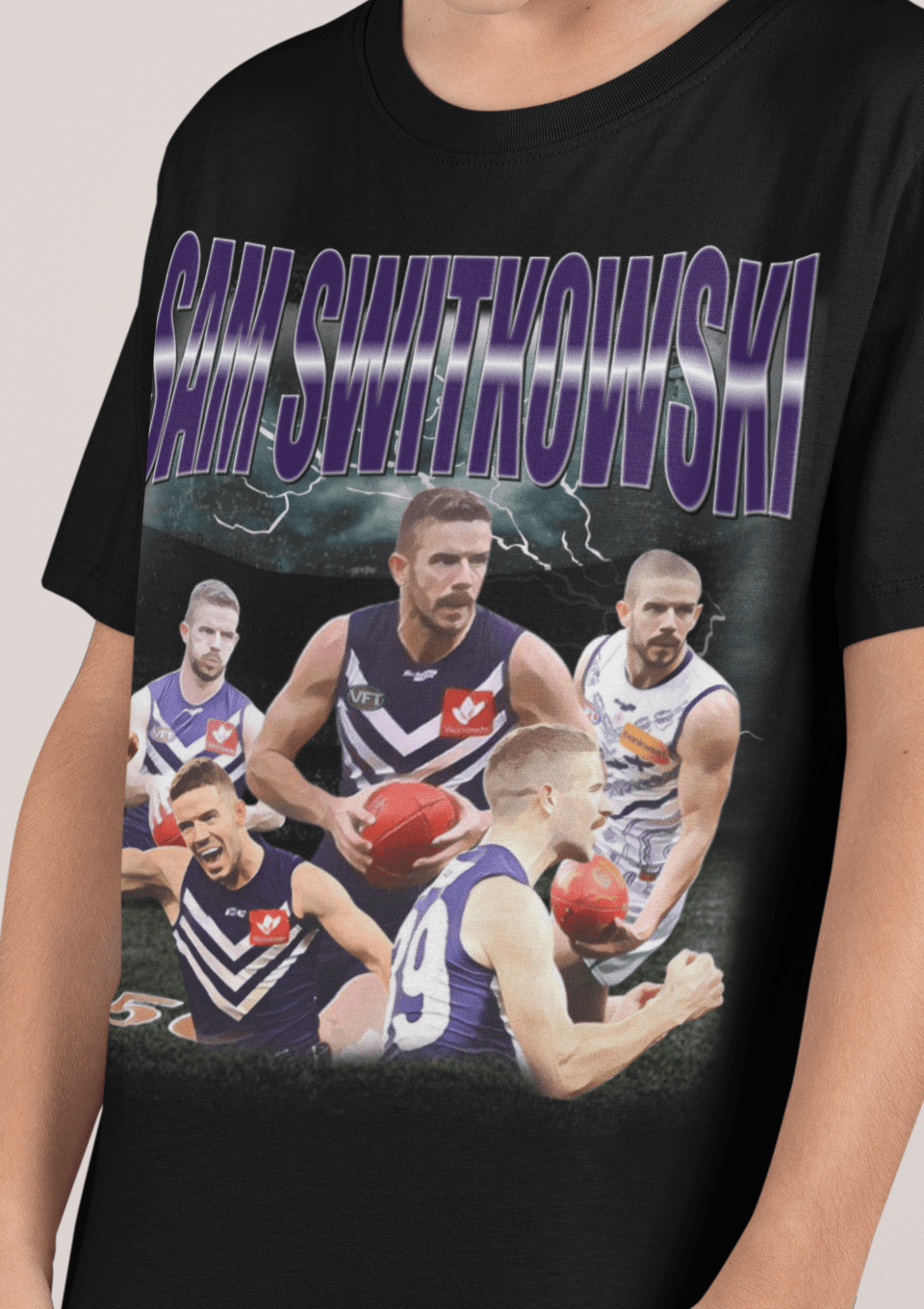 Sam Switkowski AFL Graphic Tee (Kids) - VFtees