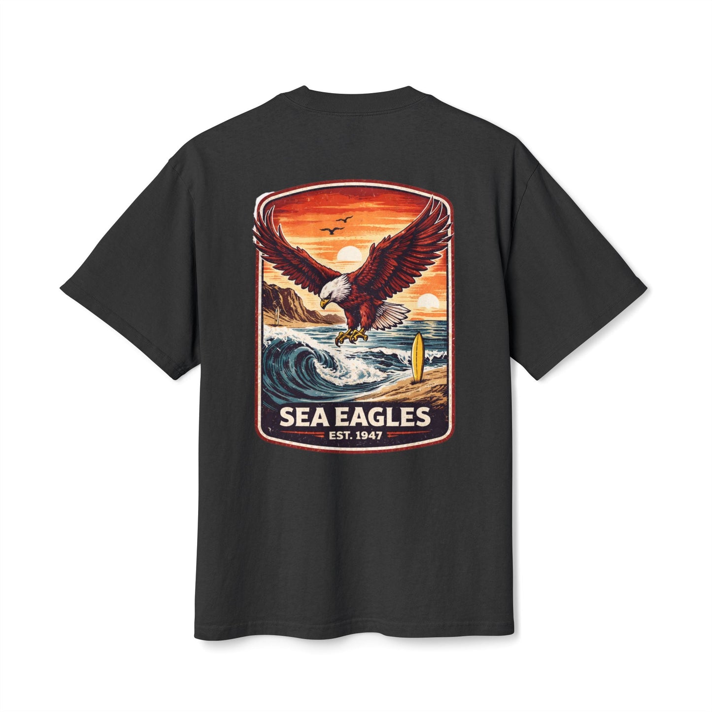 Sea Eagles League Wave Tee - VFtees