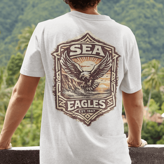 Sea Eagles League Wave Tee - VFtees