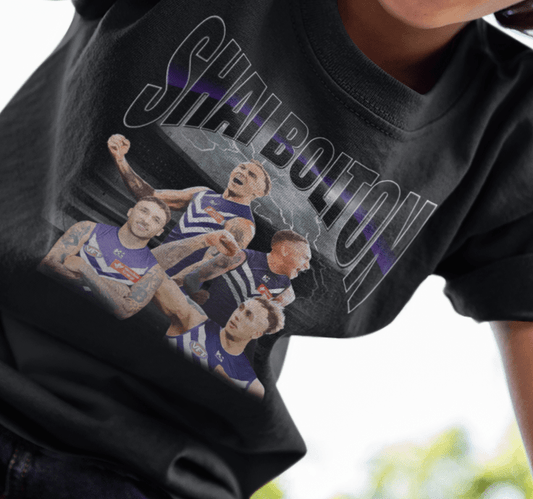 Shai Bolton Vintage AFL Tee (Kids) - VFtees
