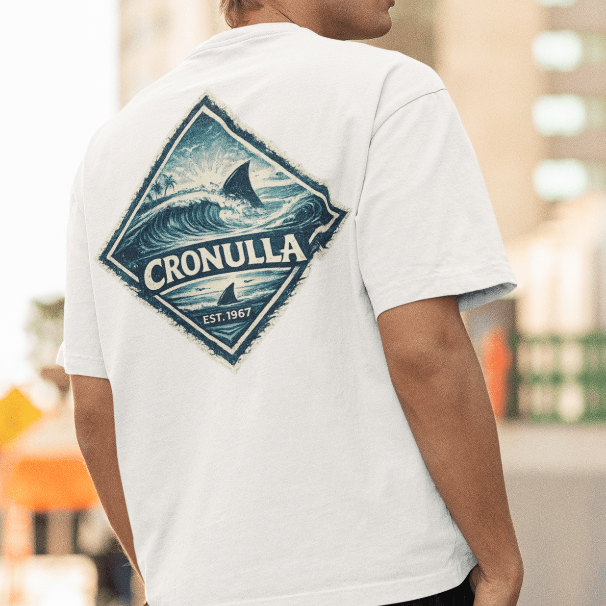 Sharks League Wave Tee - VFtees