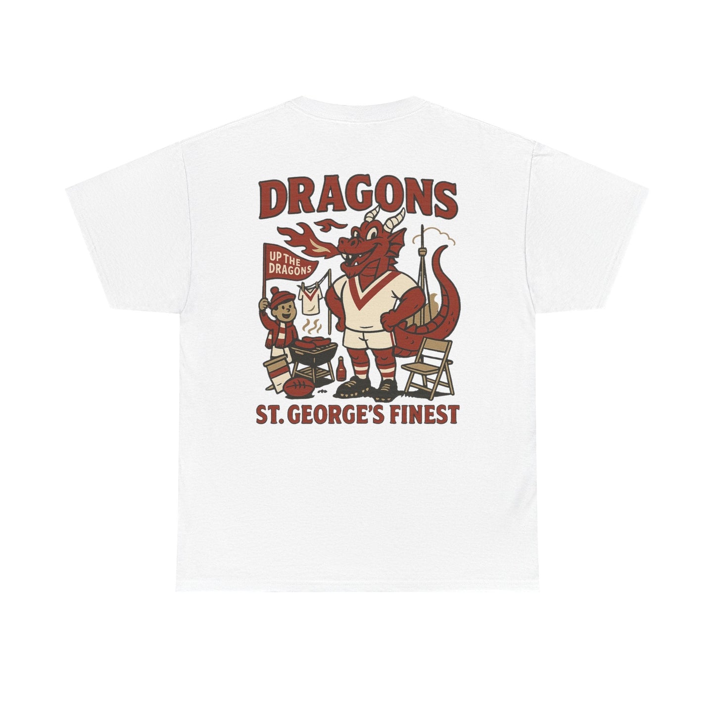 St George Rugby League Tee - Dragons Club Series - VFtees