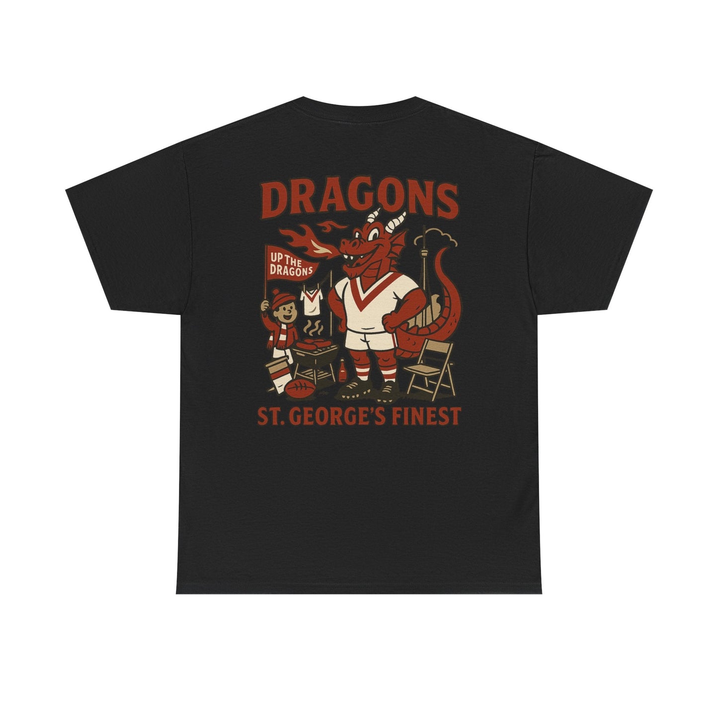 St George Rugby League Tee - Dragons Club Series - VFtees