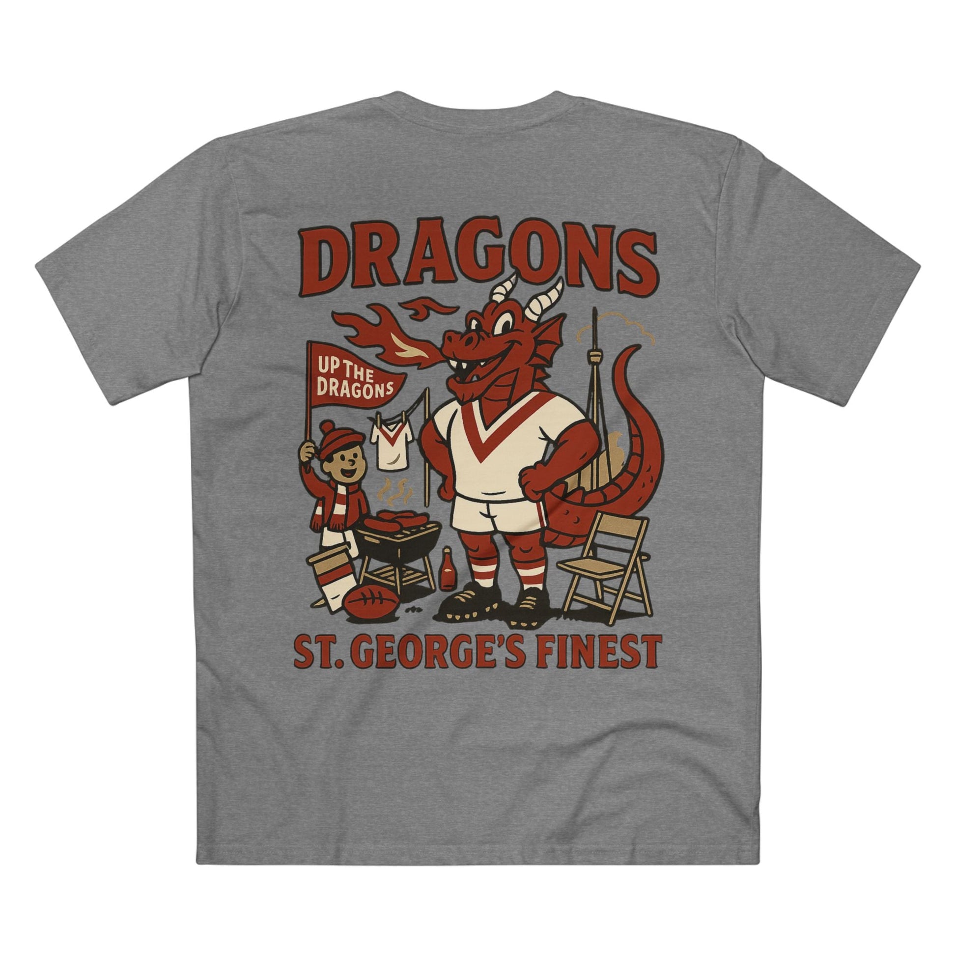 St George Rugby League Tee - Dragons Club Series - VFtees
