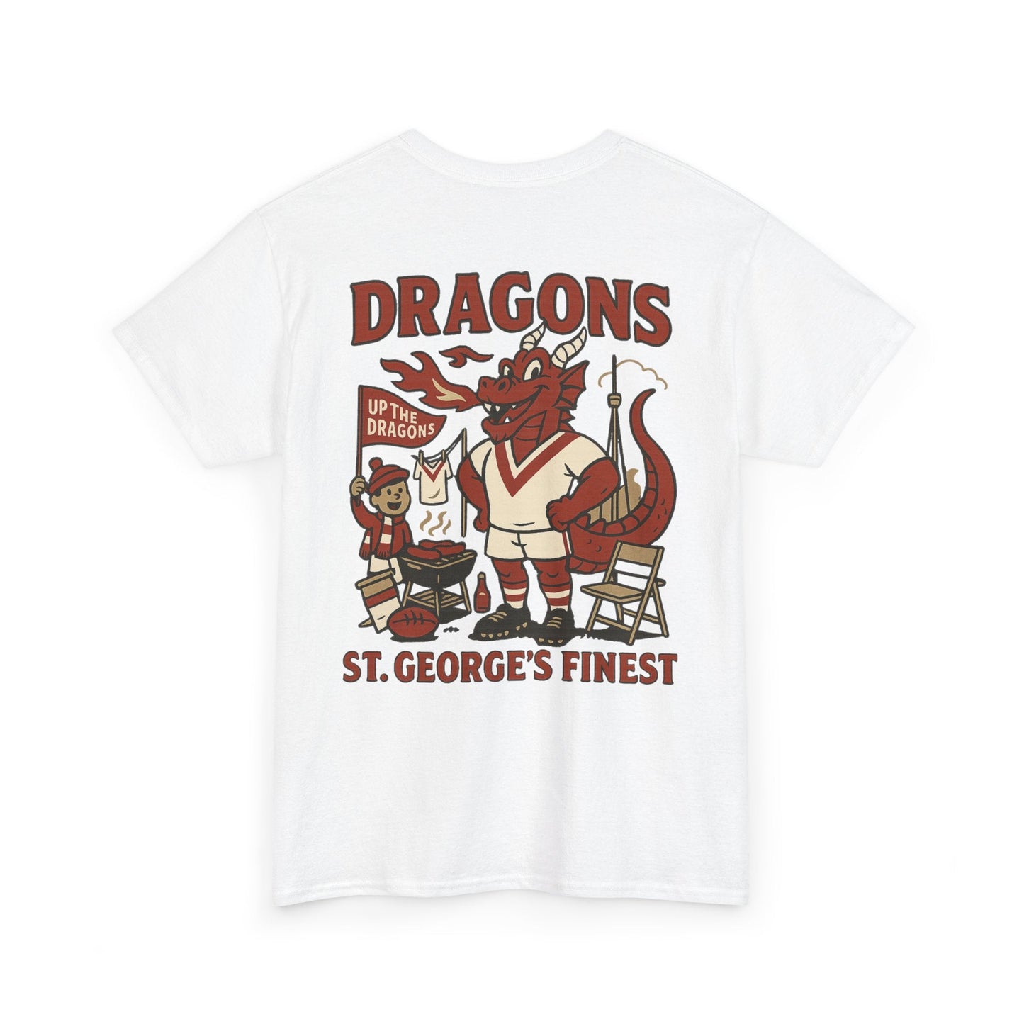 St George Rugby League Tee - Dragons Club Series - VFtees