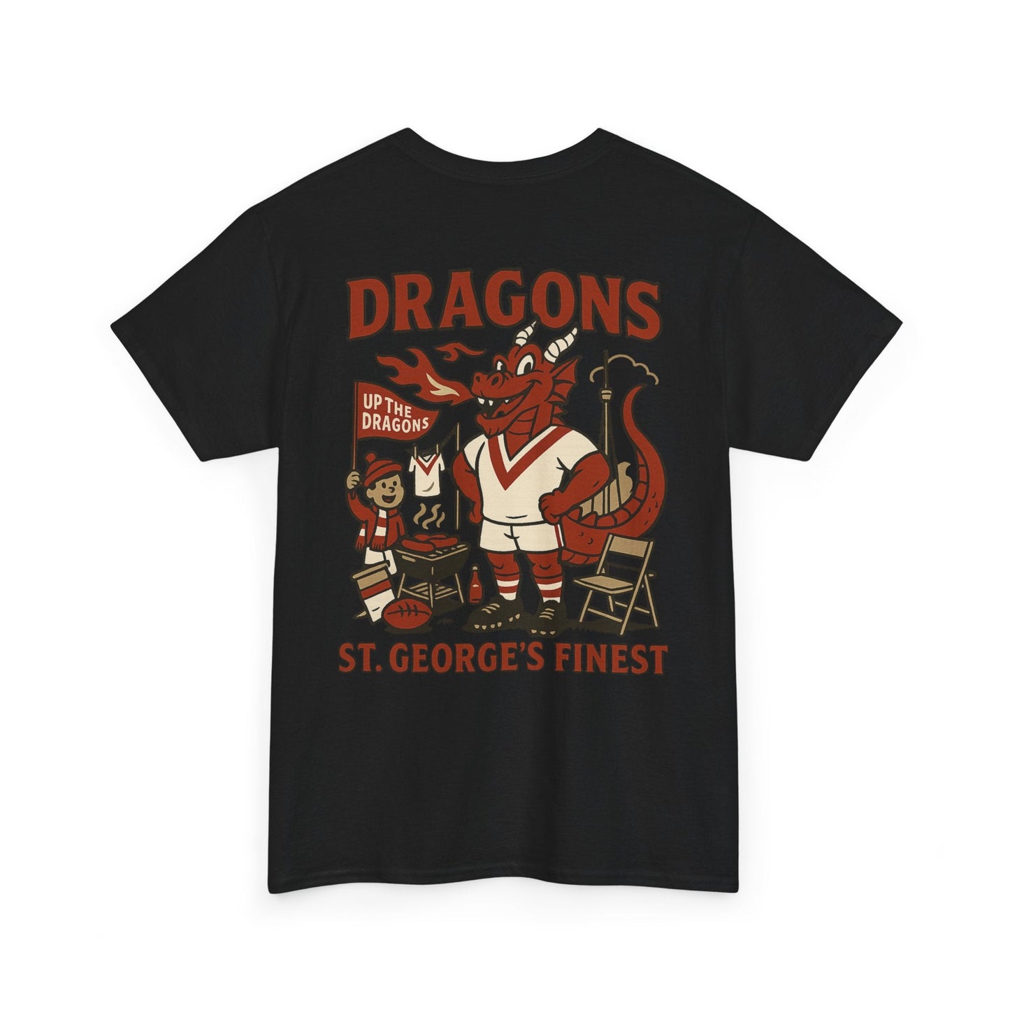 St George Rugby League Tee - Dragons Club Series - VFtees