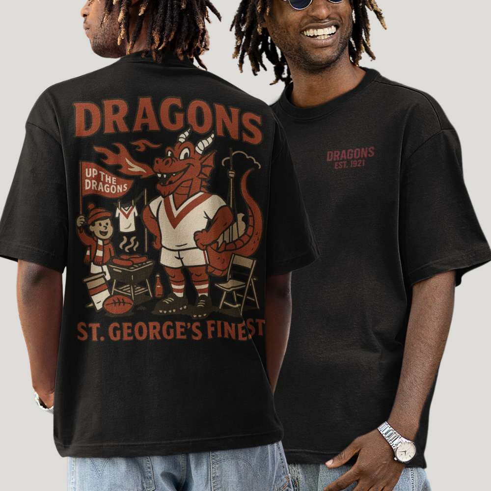 St George Rugby League Tee - Dragons Club Series - VFtees