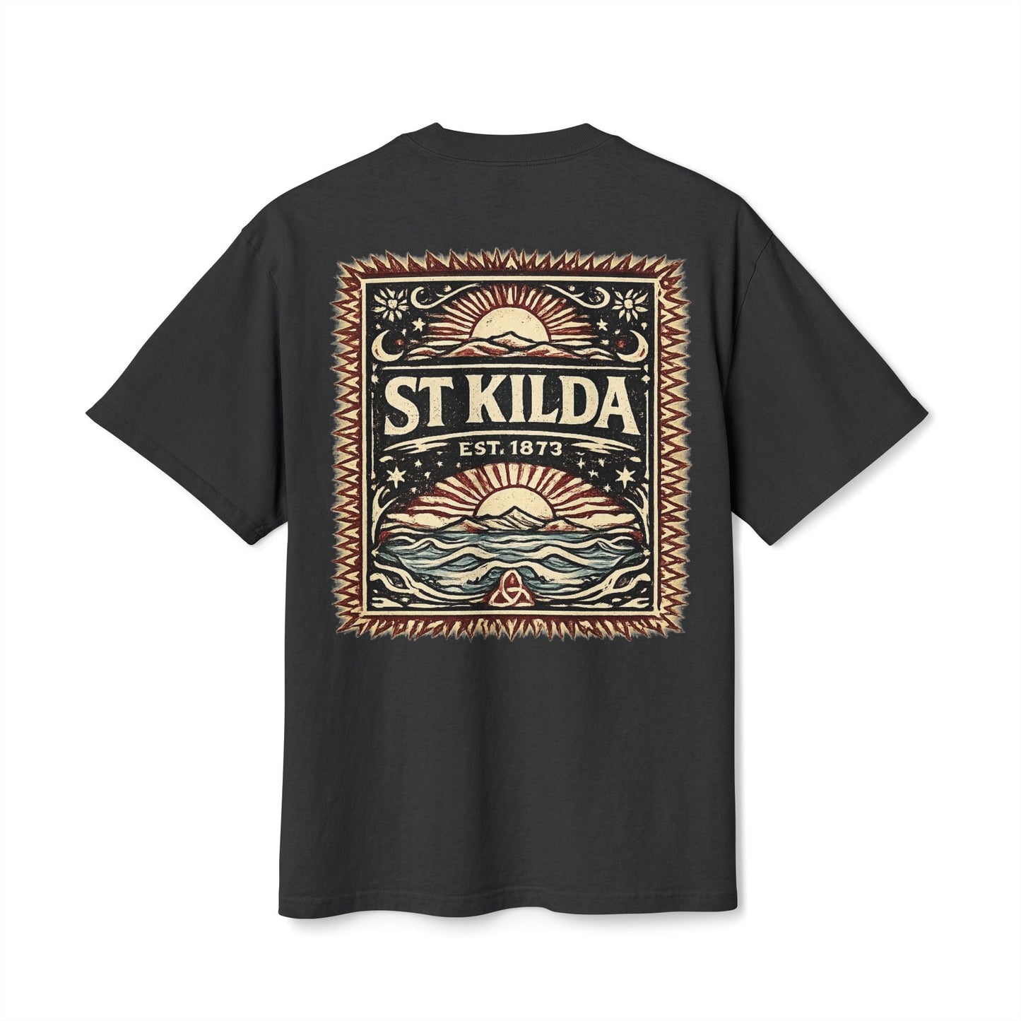 St Kilda Football Wave Tee - VFtees