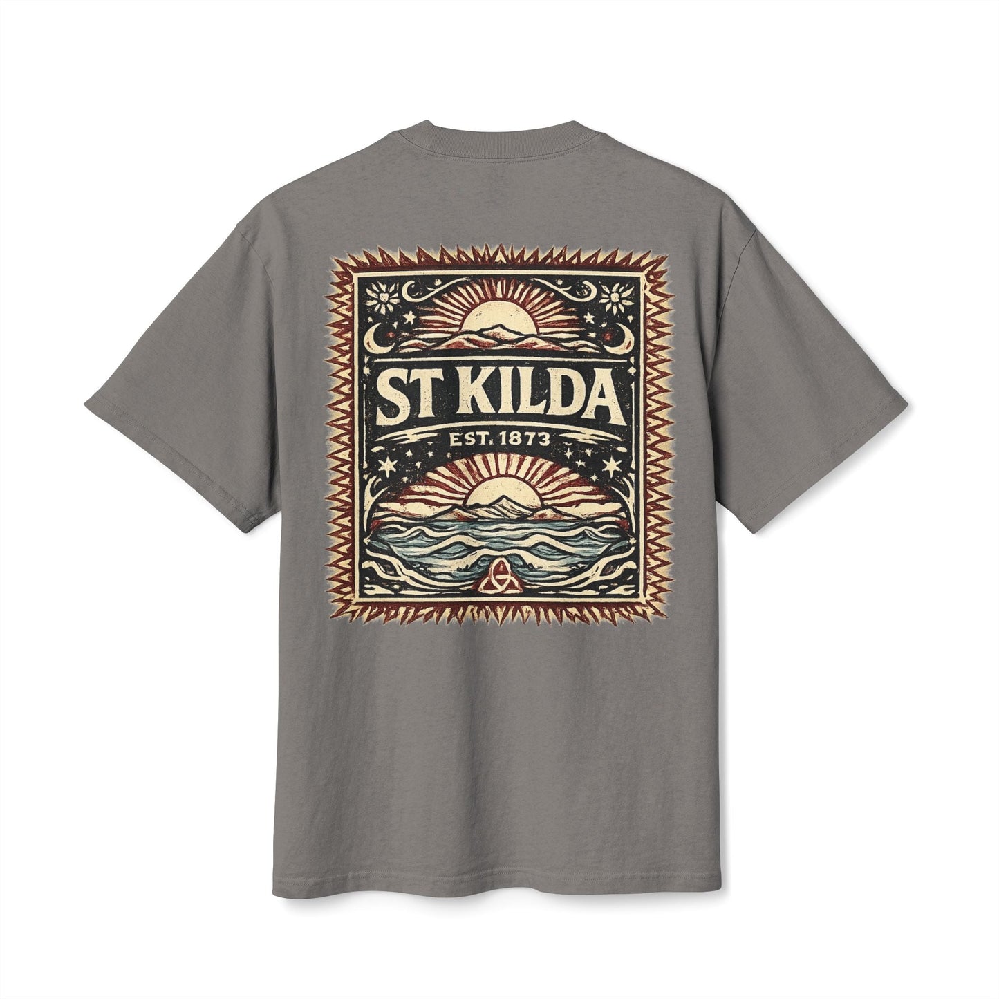 St Kilda Football Wave Tee - VFtees